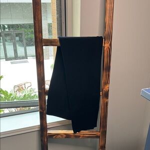 Cable & Gauge Black Knit Leggings